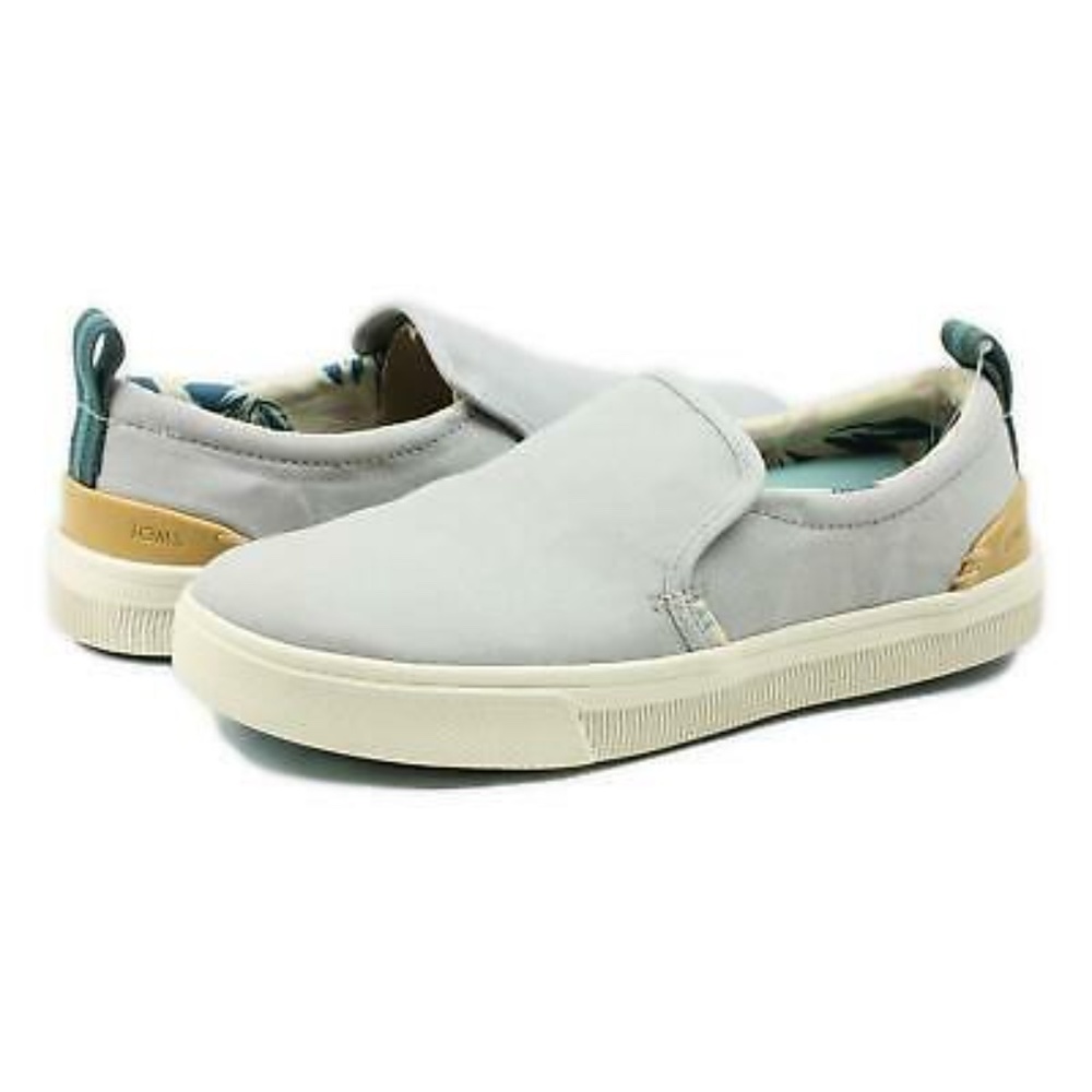 Tom's Womens TRVL Lite Slip-On Shoes Drizzle Grey